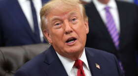 President Donald Trump speaks during an event about healthcare in the Oval Office of the White House, Friday Sept. 18, 2026, in Washington. (AP Photo/Jacquelyn Martin)