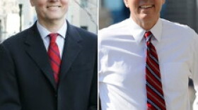 Vice Mayor Jim Gray (l) is challenging incumbent Mayor Jim Newberry