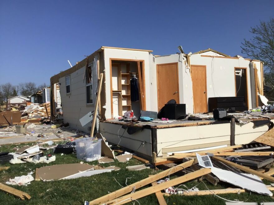 Despite widespread damage caused by a tornado Friday, Andover officials say only a handful of minor injuries were reported.