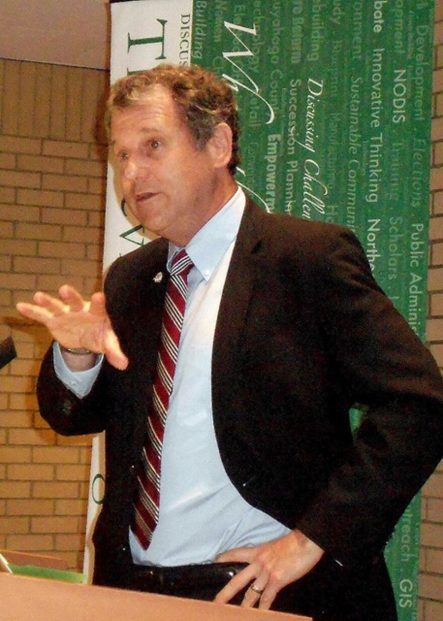 U.S. Senator Sherrod Brown (WCPN file photo by Brian Bull)