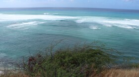 Big waves on Oʻahu's south shore on July 17, 2022.
