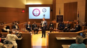 The eight candidates vying to become Kansas City's next mayor faced off in their second debate Saturday.