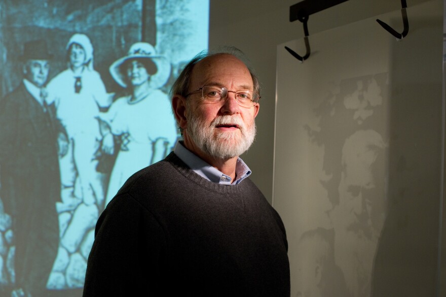 MSU professor James Lawton created "Evolutionary Artifacts," a multimedia exhibition that focuses on human equality and social justice.
