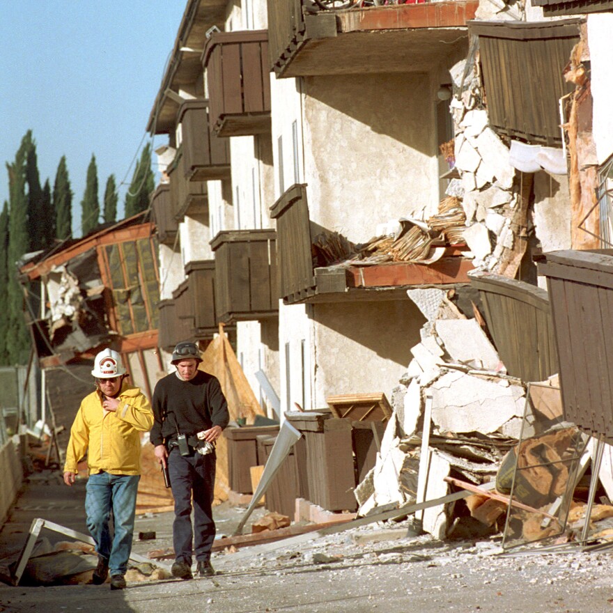 Even residents who live close to the Northridge Meadows Apartments, which collapsed during the 1994 earthquake, are unwilling to take on the costs of earthquake insurance.