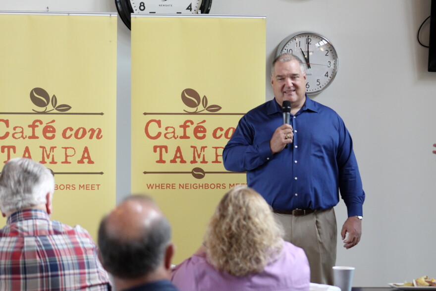 Hillsborough County Property Appraiser Bob Henriquez told the civic group Cafe Con Tampa Friday that many local governments will lose property tax revenue if Amendment 1 passes. 