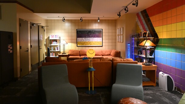 A new "sensory-friendly" loft for Youth Services of Tulsa was unveiled Wednesday after two years of planning.