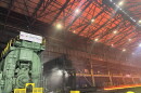 Inside the Middletown steelworks operated by Cleveland-Cliffs in 2024.