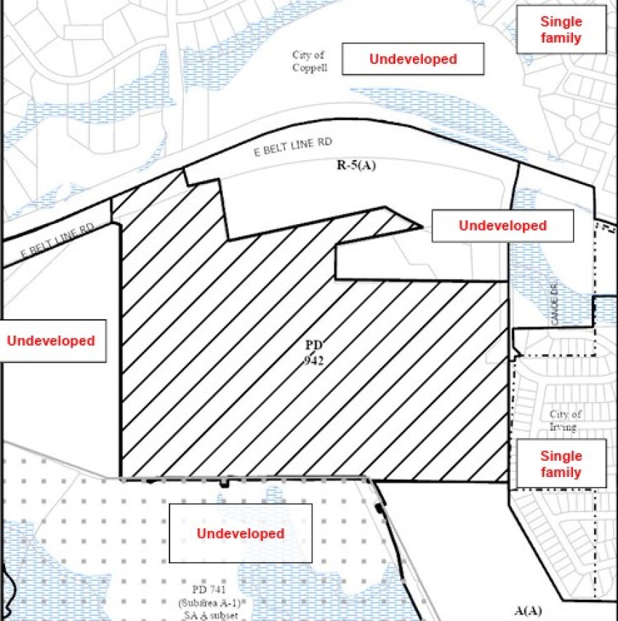 Oncor's 200-foot tower will be within 300 feet of the South Haven neighborhood in Irving.