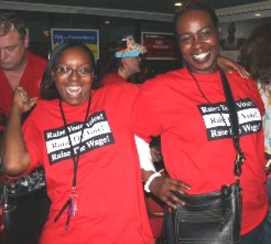 Activists Celebrate Minimum Wage Victory