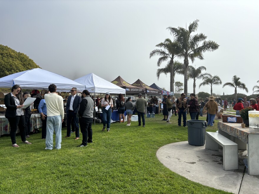 Central Coast residents also attended the