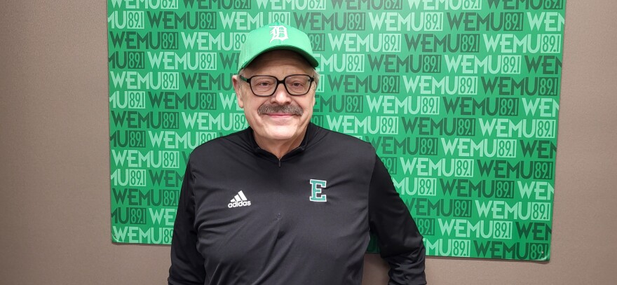 Dr. James Smith stops by WEMU's Timko Broadcast Center for his final interview as EMU President.