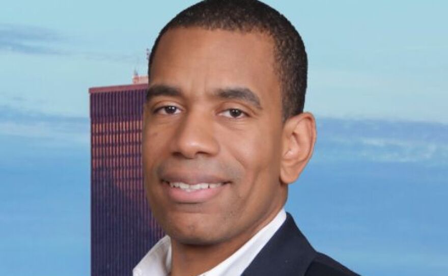 Malik Evans (screenshot from his campaign for mayor website)
