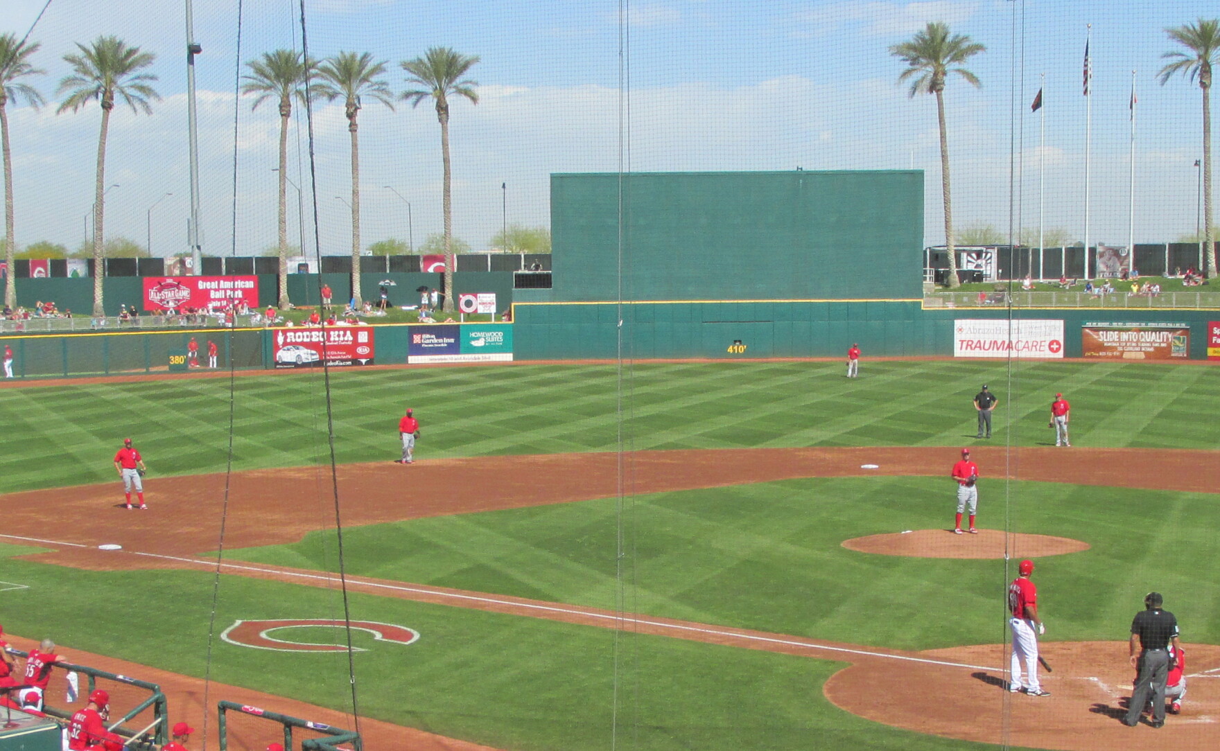 Ballpark Reds Complex Reds plan 5 spring TV games | WVXU