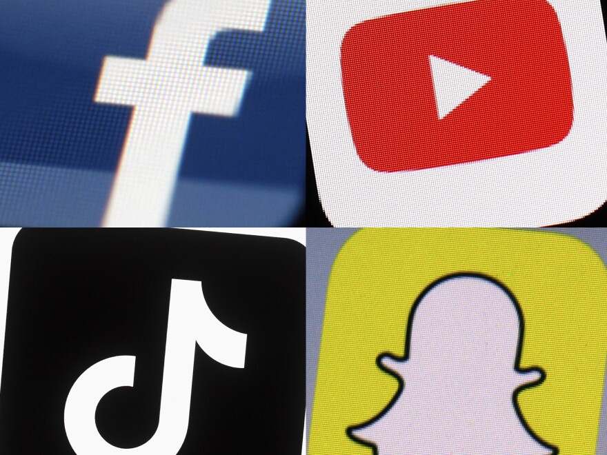 The majority of teens say they use social media platforms like TikTok and YouTube at least once a day, according to a recent survey. Some say they use the sites constantly and that quitting social media altogether would be difficult.