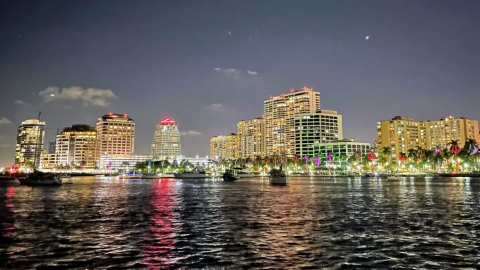 The West Palm Beach skyline. (Photo: Carolyn DiPaolo/Stet)