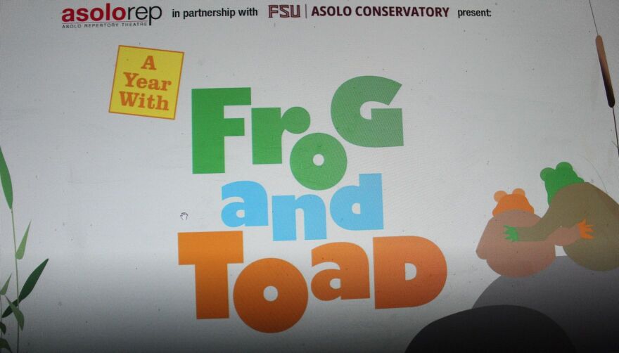Asolo Repertory Theatre Poster for 'A Year with Frog and Toad'