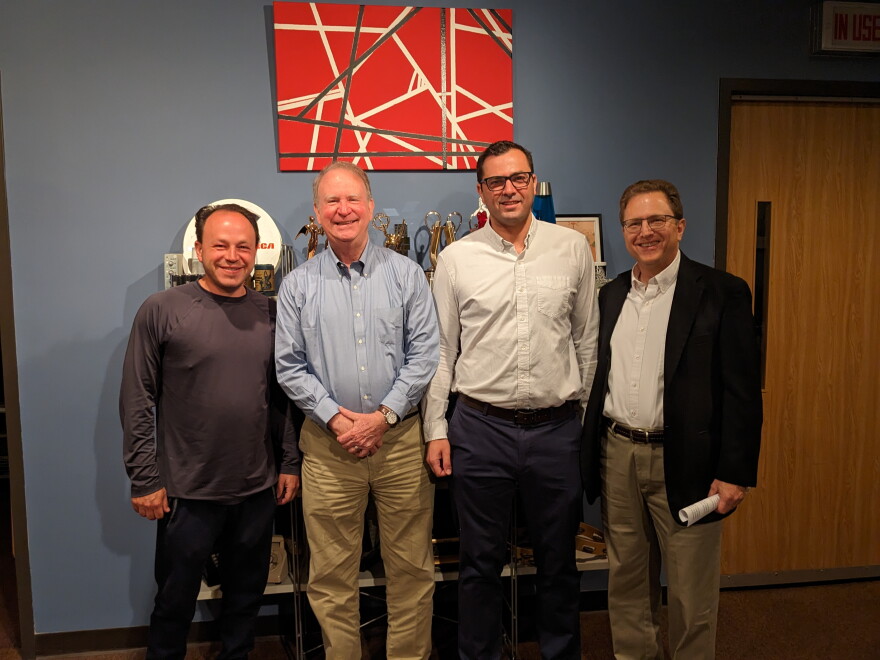 Left to Right: Matt Grossmann, Charley Ballard, Antonio Doblas Madrid, Arnold Weinfeld