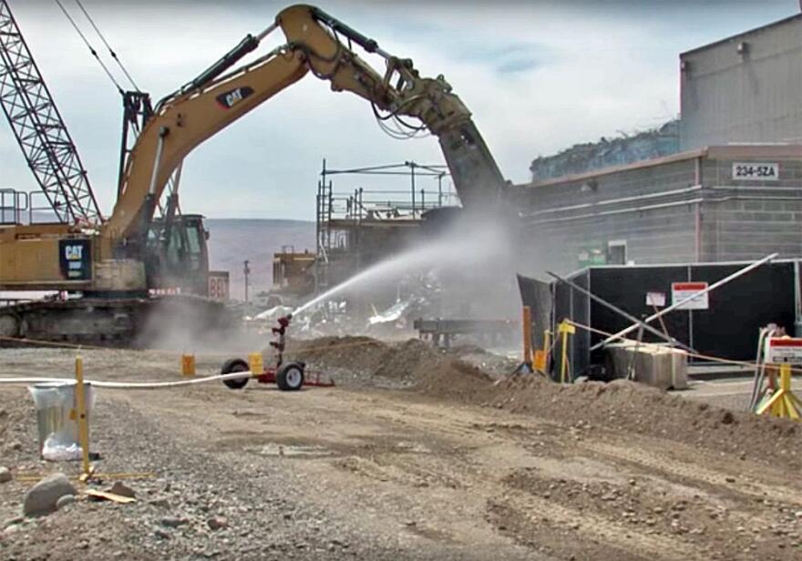 File photo. The demolition of the Plutonium Finishing Plant at Hanford has led to the spread of radioactive contamination. CREDIT: U.S. DEPARTMENT OF ENERGY