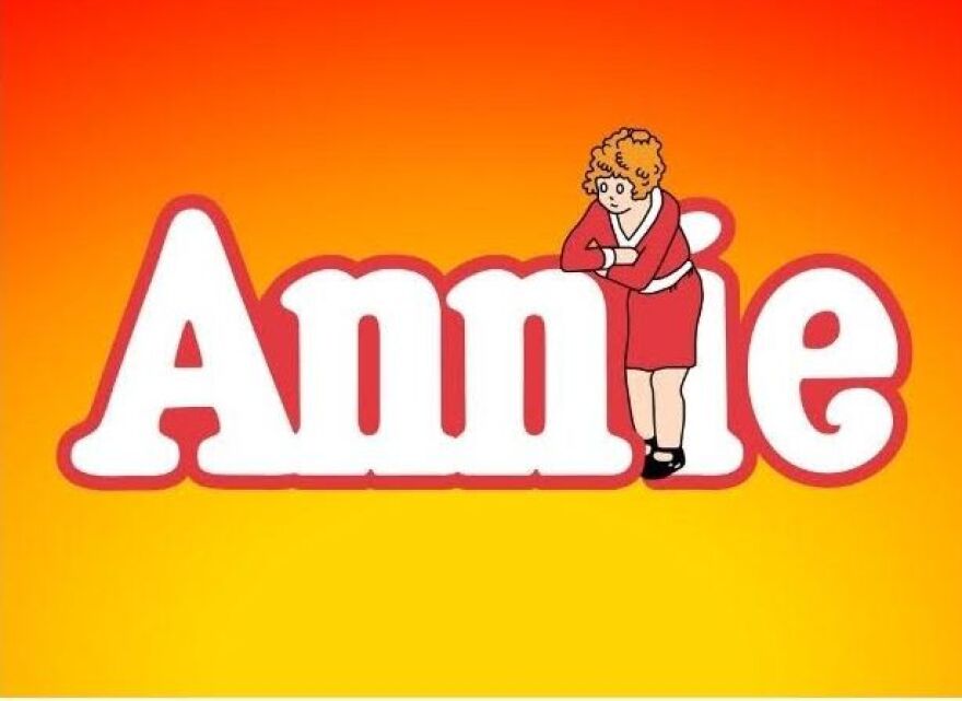Broadway Palm Dinner Theatre Poster for 'Annie'