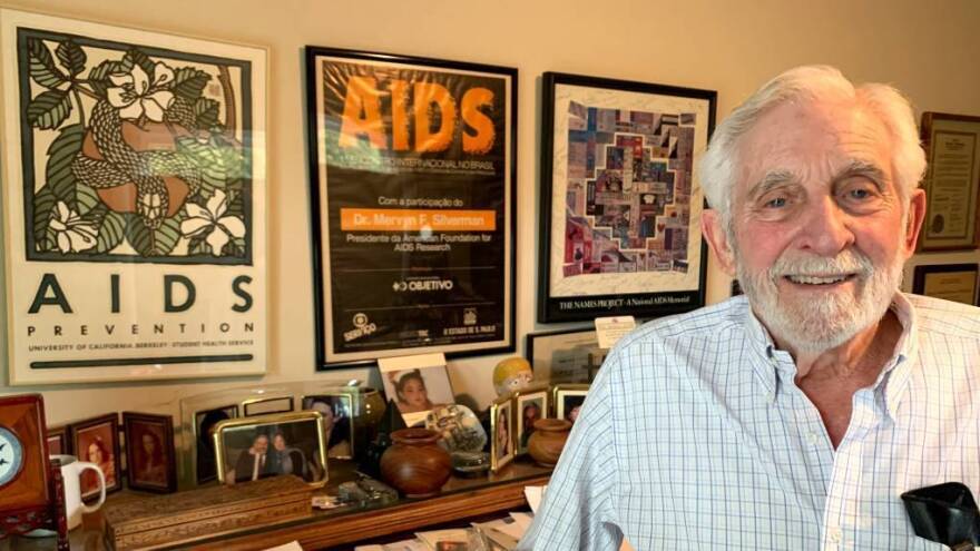 Dr. Mervyn Silverman was director of San Francisco's Department of Public Health when the first AIDS cases were reported and later became director of American Foundation for AIDS Research.