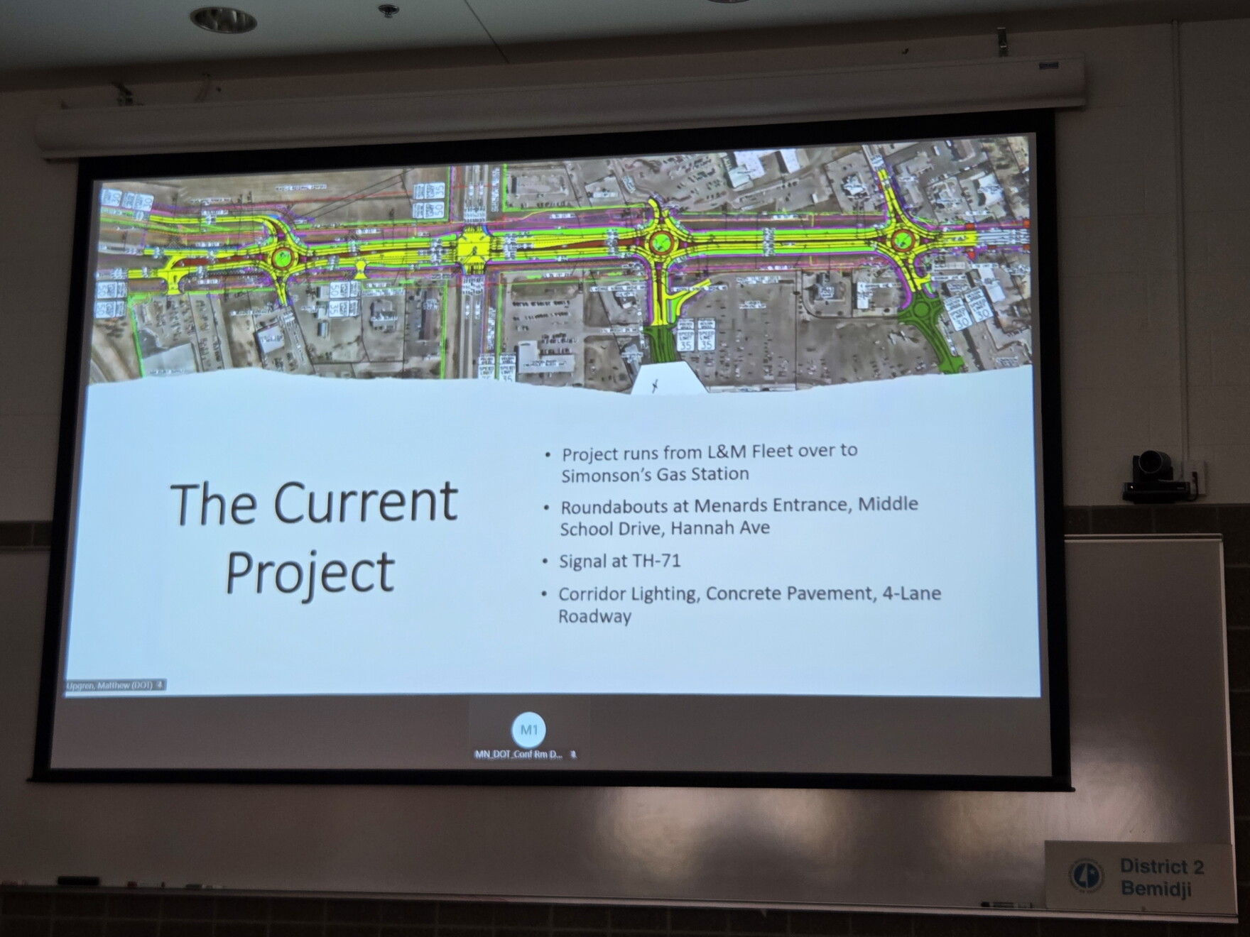 MnDOT presents upcoming Bemidji roundabout construction during open ...