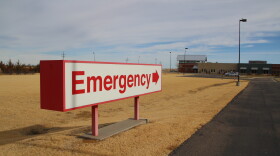 A photo shows a hospital in Kansas.