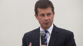 South Bend Mayor Pete Buttigieg announced in January he was forming a committee to explore a possible run for president. (WFIU/WTIU News)