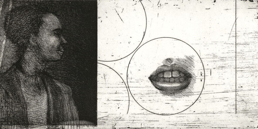 Peter Massing (American, 1956), Untitled, c. 2015, Etching, Gift of Peter Massing, Collection of FGCU Art Galleries.