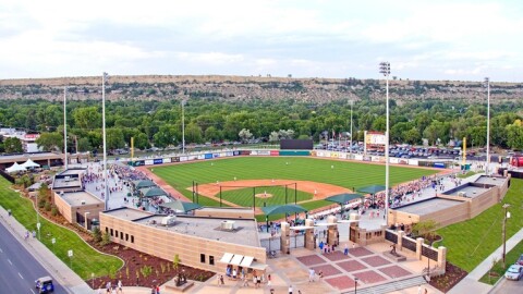 Dehler Park, home of the Billings Mustangs