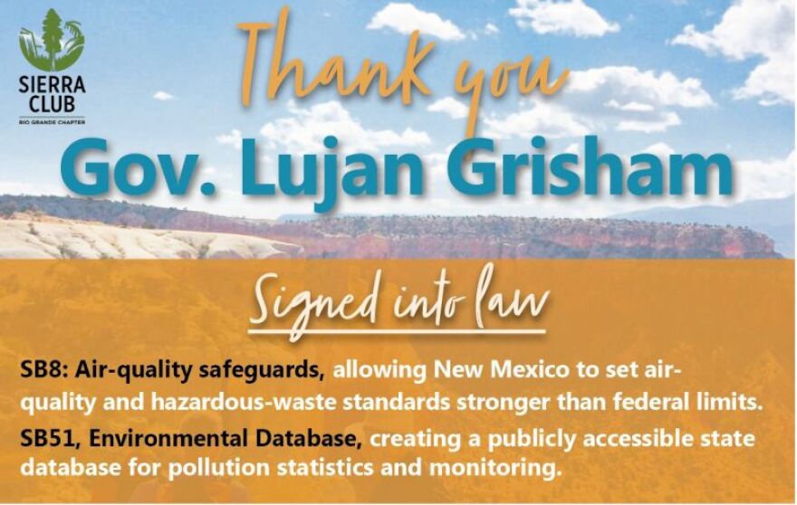 SB8 Signed into Law - Thank You to Governor Michelle Lujan Grisham