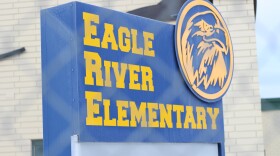 Eagle River Elementary School (Photo by Wesley Early, Alaska Public Media - Anchorage)