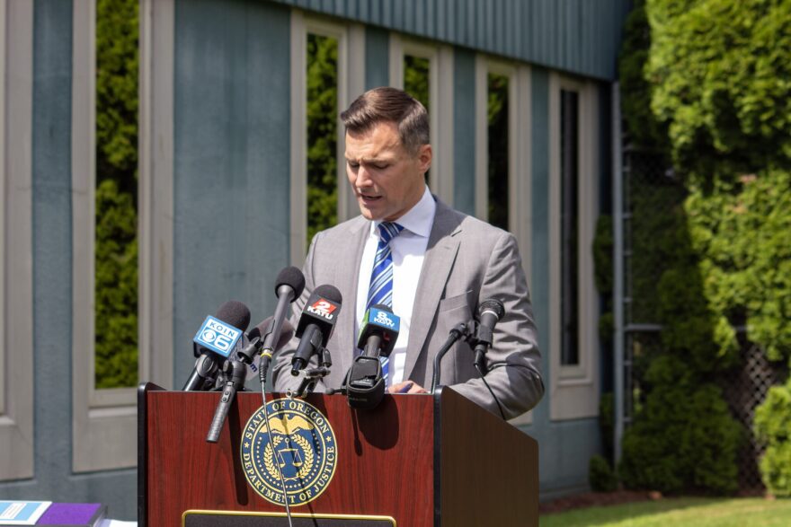 Oregon Attorney General Dan Rayfield and New York Attorney General Letitia James are leading the lawsuit filed in the U.S. District Court of Portland.