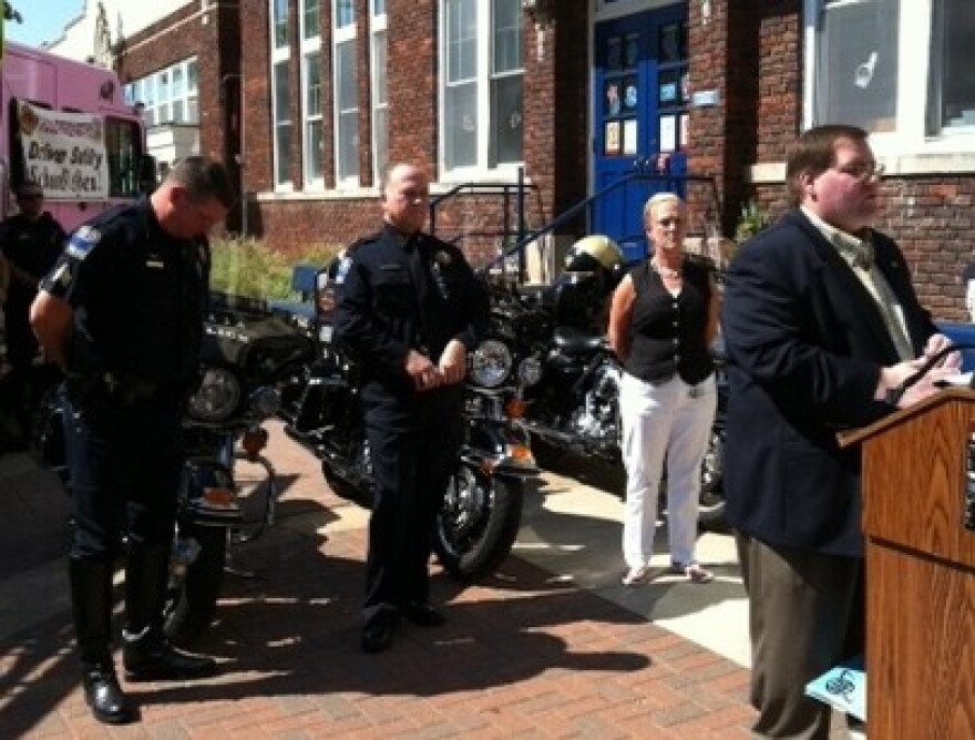 Police, firefighters, and safety officials talk school zone enforcement
