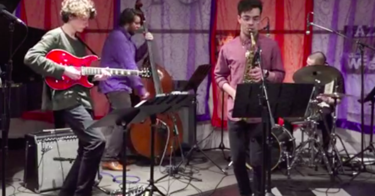Watch the New School Jazz Quartet Perform in Our Studio For Jazz
