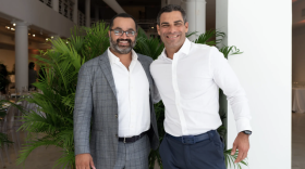  Miami Mayor Francis Suarez, right, with developer Rishi Kapoor at the launch of URBIN, Kapoor’s development project. URBIN website

Read more at: https://www.miamiherald.com/news/local/community/miami-dade/article277430873.html#storylink=cpy