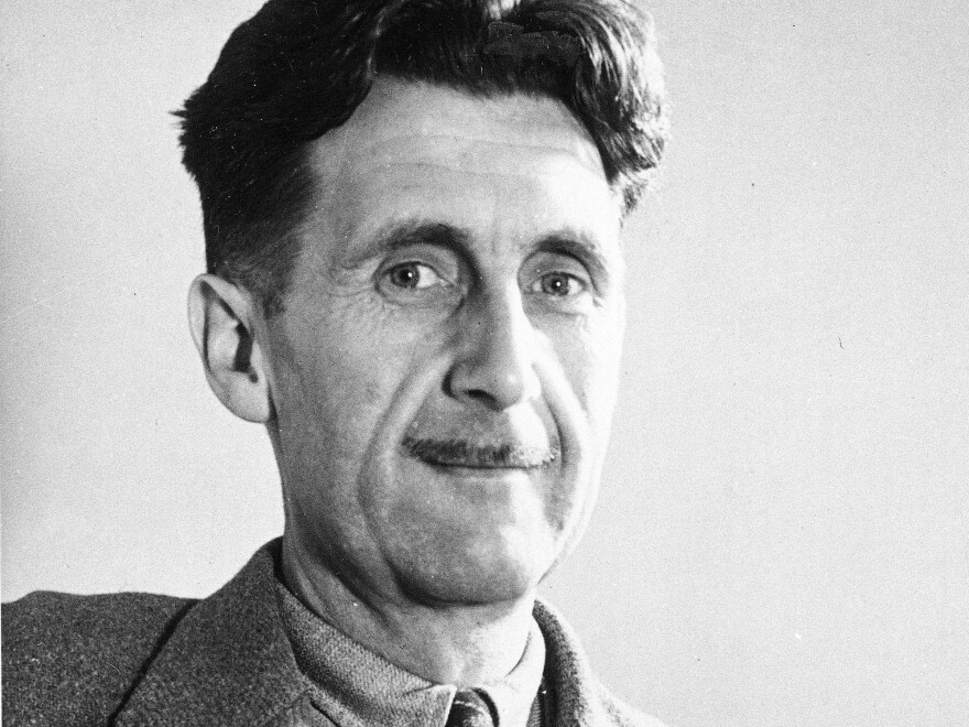 A quote from George Orwell escalates the dispute between online retailer Amazon and publisher Hachette.