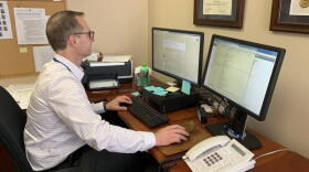 Dr. Jeffrey Albright. ELLEN ABBOTT / WRVO PUBLIC MEDIA