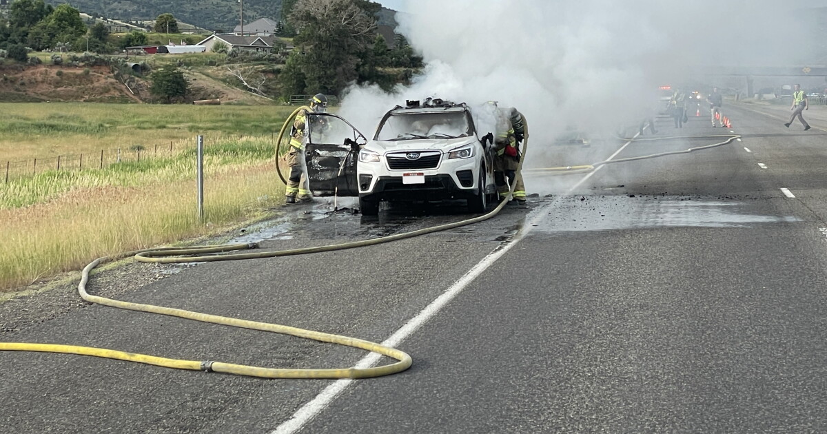 I-80 back open after car fire closes interstate