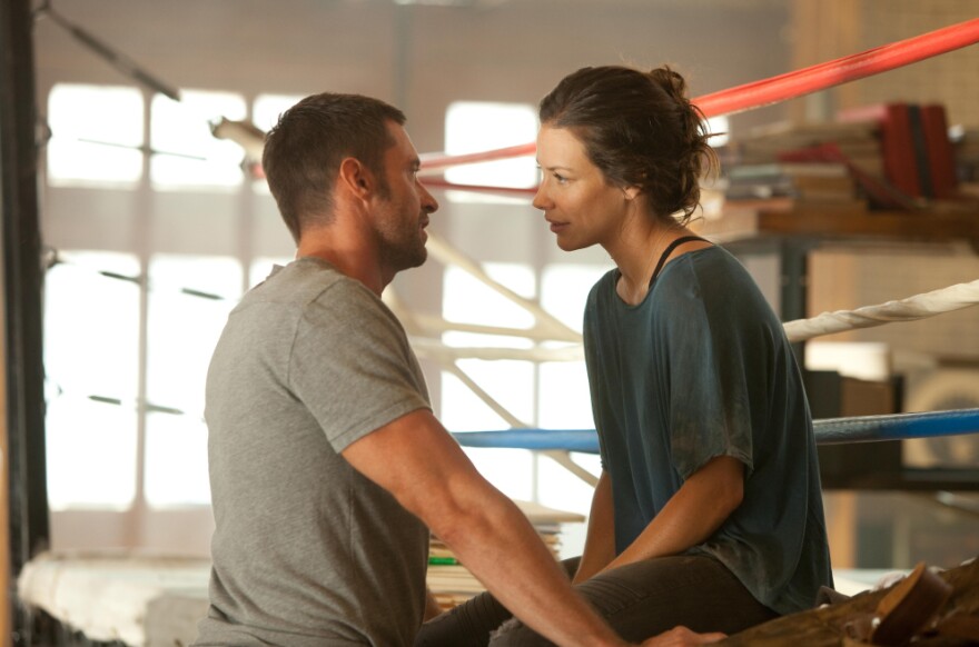 <p><strong>Million-dollar daughter:</strong> Bailey (Evangeline Lilly, right) runs the boxing gym where her late father once trained Charlie, who apparently coulda been a contender.</p>