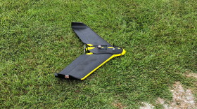 The drone used by State Farm to assess damage caused by Hurricane Michael.