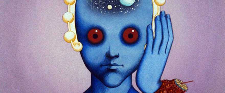 Still from the film "Fantastic Planet"