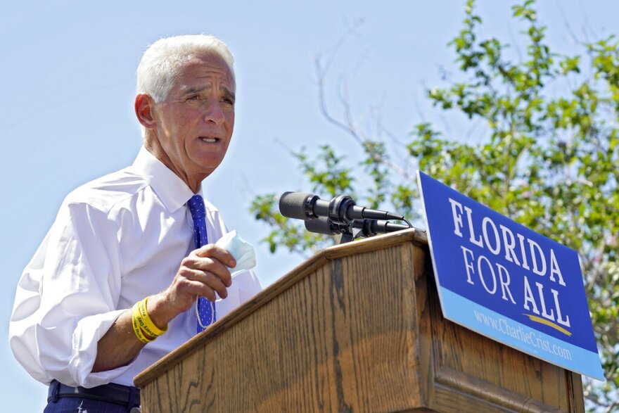 Florida Agriculture Commissioner Nikki Fried and U.S. Rep. Charlie Crist have held their first and only debate before the Democratic gubernatorial primary.