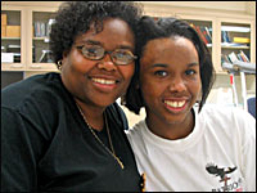 Connie Spinks, pictured with her mother, Annette, was wounded the day after her 22nd birthday. A car bomber collided with the Humvee in which Connie was riding in northern Iraq. Annette says her husband deeply regrets letting Connie join the Reserve.