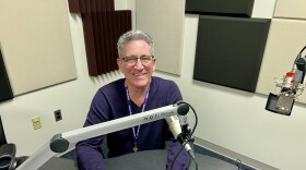 Ron Homann in NPR Illinois Studio F