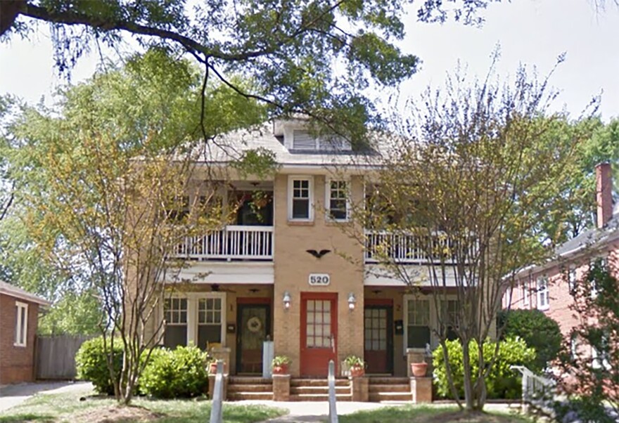 The 2040 Plan calls for allowing duplex, triplex, and quadruplex houses like this one in the Wesley Heights neighborhood in single family neighborhoods. 