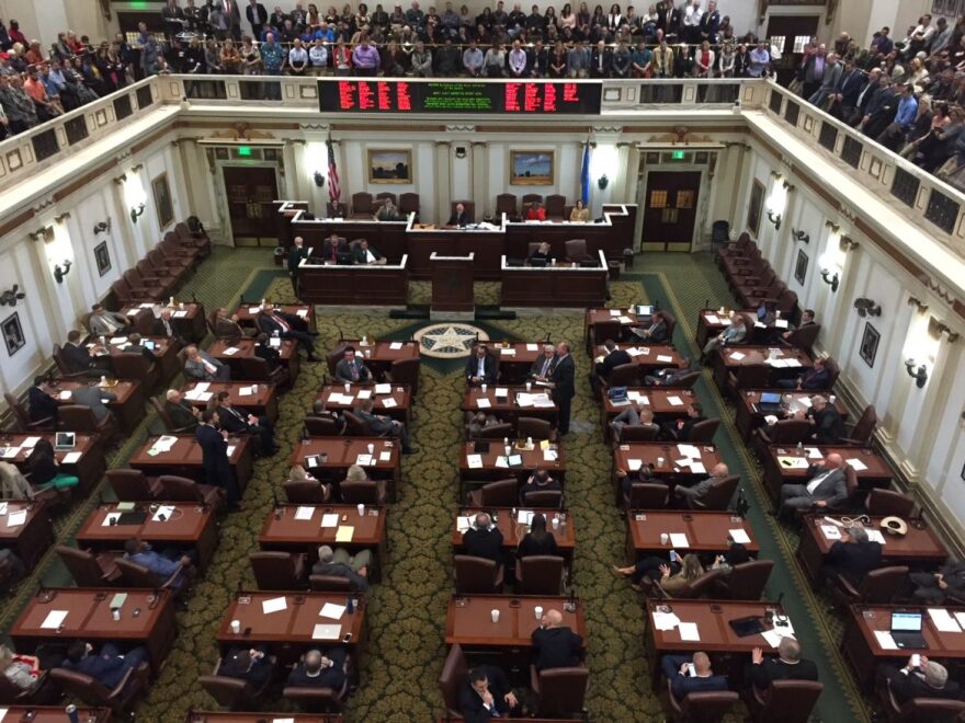 The Oklahoma House gallery was packed Wednesday as representatives spent hours discussing and debating a tax package to address the state's severe budget shortfall. The measure fell short.