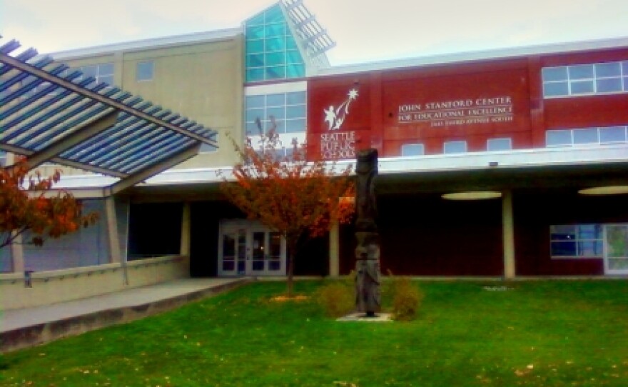 Seattle Schools will issue report cards on the quality of education at each of their buildings, a move that will reflect the overall quality coming out of this building - school headquarters.