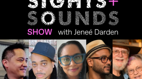 (L-R) Mike Chen, Rahkii “Hyp” Holman, Angela Dalton, Cirroc Lofton, and John and Bjo Trimble