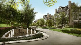 Planned entry to Broadview Senior Living at Purchase College