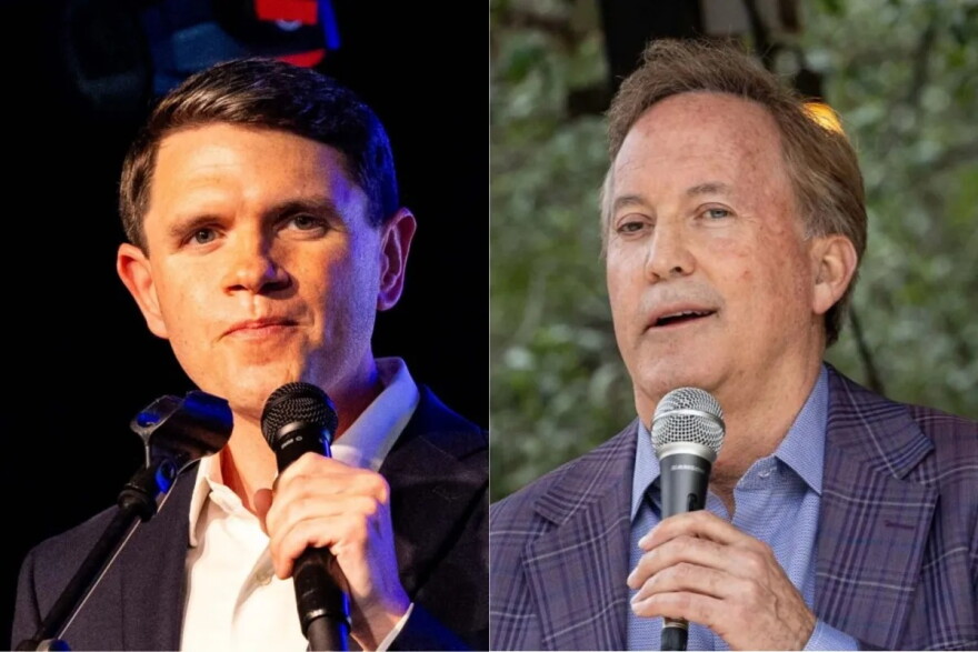 Democrat James Talarico and Republican Ken Paxton are facing off in a U.S. Senate race that’s expected to draw hundreds of millions of dollars in campaign spending to Texas.